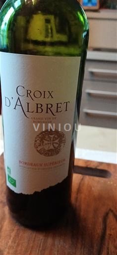 Bordeaux Bordeaux Supérieur Croix Albret Icke årgångsbetecknad