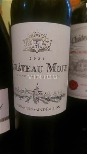 Bordéus Puisseguin-saint-émilion Château Moly 2021 2021
