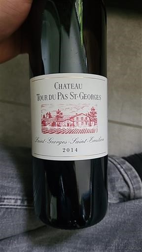 Bordeaux Saint-Georges-Saint-Émilion Château Tour du Pas St Georges 2014