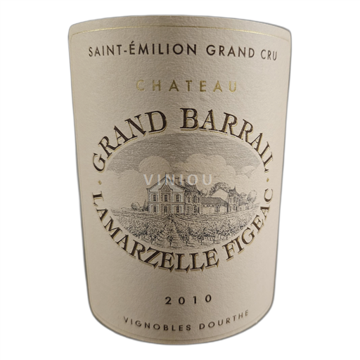 Bordeaux Saint-Émilion Grand Cru Grand Barrail Lamarzelle Figeac 2010