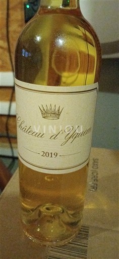 Bordeaux Sauternes Premier Cru Château Yquem 2019