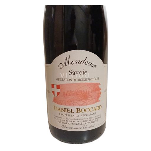 Savoyen und Bugey Savoie und Bugey Daniel Boccard Mondeuse 2020