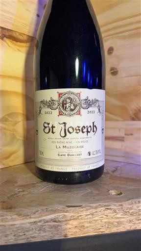 Thung lũng Rhône Saint-Joseph Cave Dumazet La Muzolaise 2022