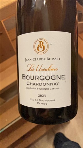 Bourgogne Jean-Claude Boisset Les Ursulines 2023