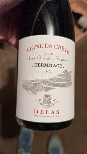 Valle del Rodano Hermitage Delas Ligne de Crête Les Grandes Vignes 2017