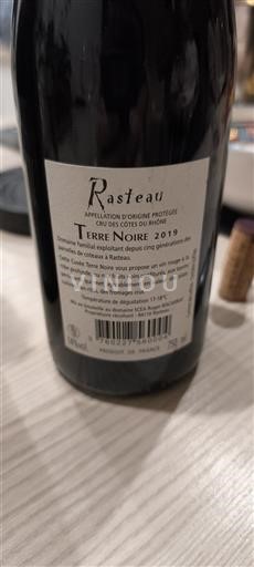 Valle del Rodano Rasteau Terre Noire 2019
