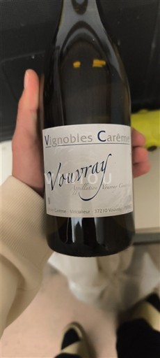 Valle del Loira Vouvray Vignobles Carême 2014