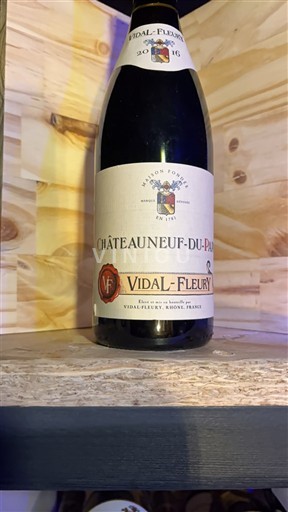 Thung lũng Rhône Châteauneuf-du-pape Vidal-Fleury 2016