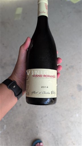 Burgundy Vosne-Romanée Gilbert et Christine Felettig 2014