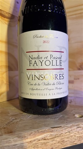 Thung lũng Rhône Vinsobres Nadia et Pascal Fayolle 2022