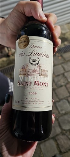 Sud-Ovest Saint-Mont Raisin des Lauriers 2009