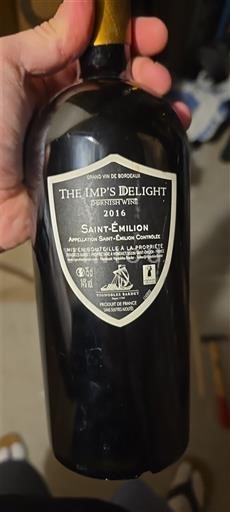 Bordeaux Saint-Émilion The Imp's Delight 2016