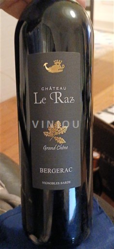 Sud-Ouest Bergerac Château Le Raz Grand Chêne 2016
