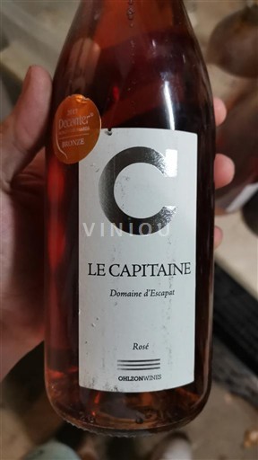 Linguadoca e Rossiglione Paese d'Oc Domaine Escapat Le Capitaine 2016
