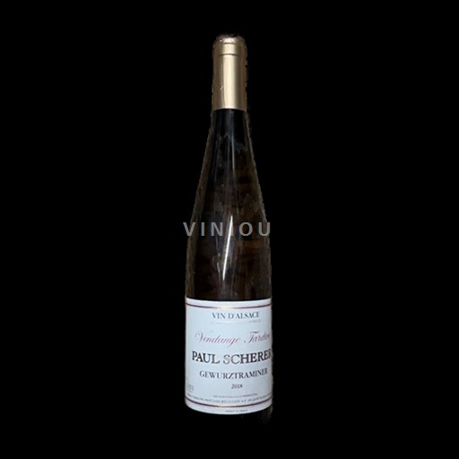 Alsace Vendanges Tardives Paul Scherer Vendange Tardive 2018