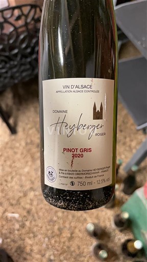 Alsace Domaine Heyberger Roger Pinot Gris 2020