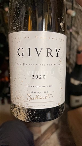 Borgogna Givry Domaine Berthault 2020