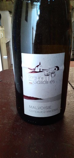 Thung lũng sông Loire Coteaux-d'ancenis Domaine Des Galloires Malvoisie 2019