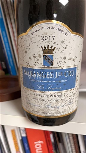 Borgoña No especificado Premier Cru Domaine Des Rouges Queues Les Loyes Vieilles Vignes 2017
