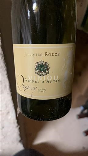 Thung lũng sông Loire Quincy Jacques Rouzé Vignes d’Antan 2020