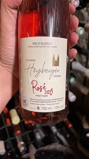 Alsace Domaine Heyberger Roger 2020
