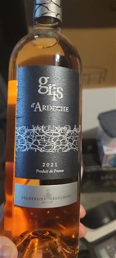 Alps and Rhone Valley Ardèche Vignerons Ardéchois Gris d'Ardèche 2021
