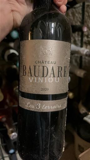 Tây Nam Fronton Château Baudare Les 3 terroirs 2020