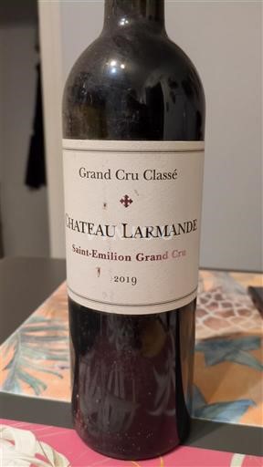 Burdeos Saint-Émilion Gran Cru Grand Cru Classé Château Larmande 2019