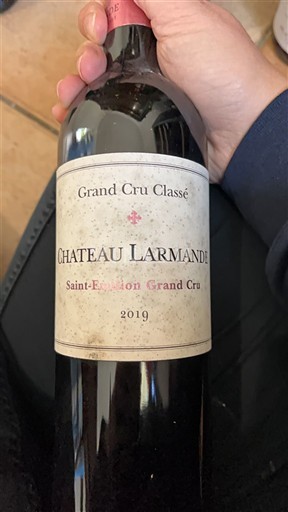 Vin Rouge sec Château Larmande 2019 France Bordeaux Saint-Émilion Grand Cru AOC Grand Cru Classé