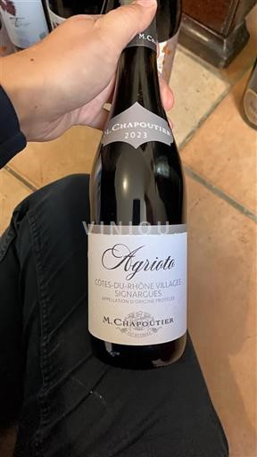 Thung lũng Rhône Không được chỉ định M. Chapoutier Agriato 2023