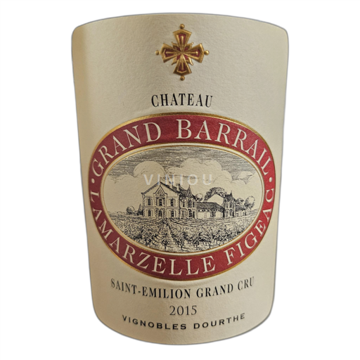 Bordeaux Saint-Émilion Grand Cru Château Grand Barrail Lamarzelle Figeac 2015