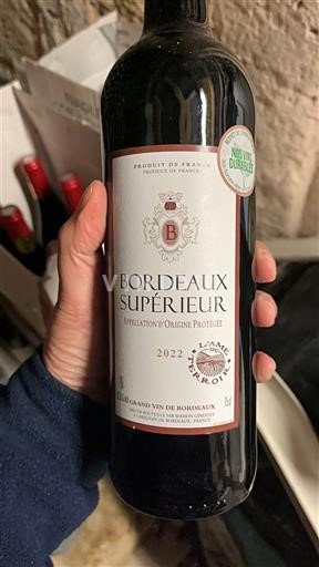 Vin Rouge sec Maison clement ginestet 2022 France Bordeaux Bordeaux supérieur AOC
