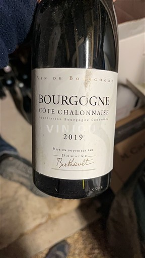 Bourgogne Bourgogne Côte Chalonnaise Domaine Berthaut 2019