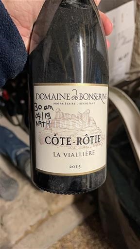 Údolí Rhôny Côte-rôtie Domaine Bonserine La Viallière 2015