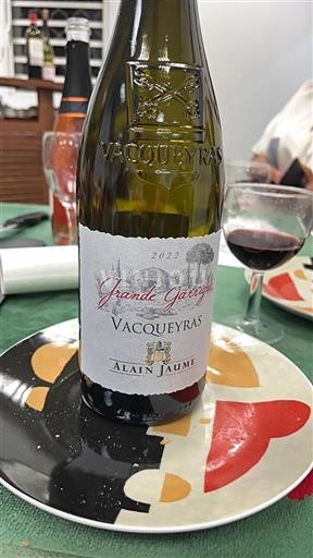 Rhônedalen Vacqueyras Alain Jaume Grande Garrigue 2022