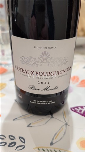 Burgund Burgunderhänge Pierre Marcel 2021
