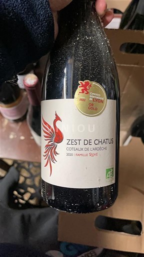 Alperne og Rhône-landene Coteaux de l'Ardèche Famille Royet Zest de Chatus 2020