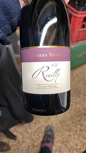 Thung lũng sông Loire Reuilly Jacques Rouzé Pinot Noir 2020