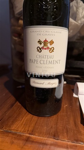 Bordeaux Pessac-Léognan Grand Cru Château Pape Clément 2011