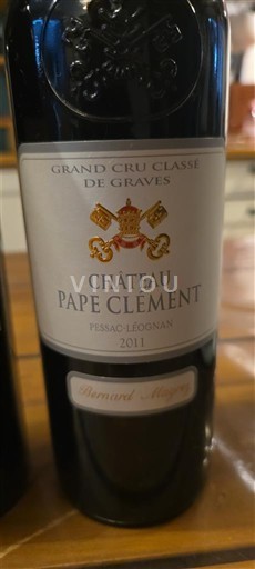 Bordeaux Pessac-Léognan Grand Cru Château Pape Clément 2011