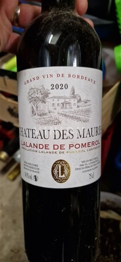 Bordeaux Lalande-de-Pomerol Château Des Maurets 2020