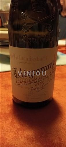 Thung lũng Rhône Châteauneuf-du-pape Domaine Vieux Télégraphe Télégramme Không niên vụ
