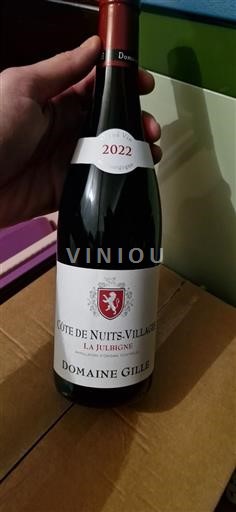 Burgundy Côte de Nuits Villages Domaine Gille La Julibigne 2022