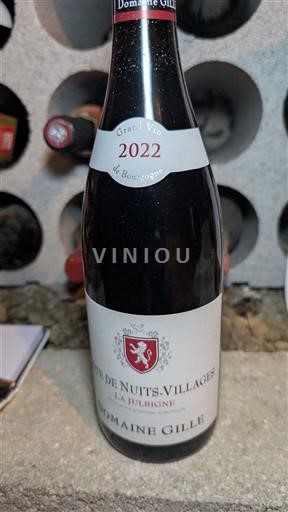 Bourgondië Côte de Nuits Villages Domaine Gille La Julibigne 2022