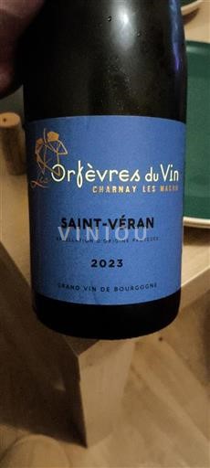 Bourgogne Saint-Véran Les Orfèvres du Vin 2023