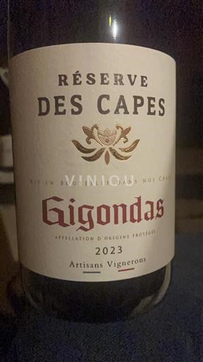 Rona dolina Gigondas Réserve des Capes 2023