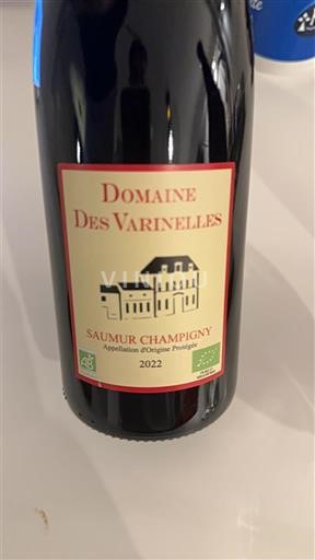 Thung lũng sông Loire Saumur-champigny Domaine Des Varinelles 2022