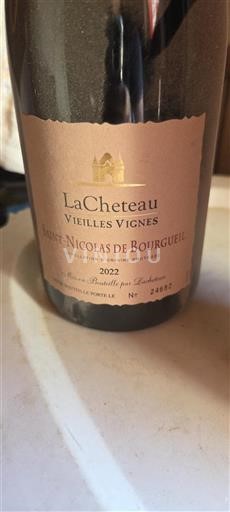 Thung lũng sông Loire Saint-Nicolas-De-Bourgueil LaCheteau Vieilles Vignes 2022