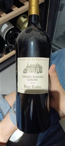 Bordeaux Saint-Émilion Grand Barrail Larose 2014