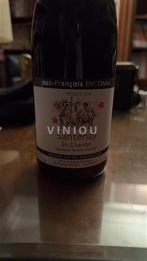 Burgundy Santenay Jean-François Diconne En Charron 2018